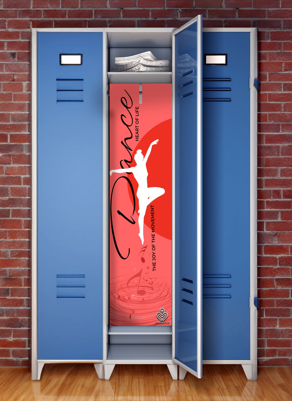 Dance Heart of Life — Dance Locker Mural | Locker Love
