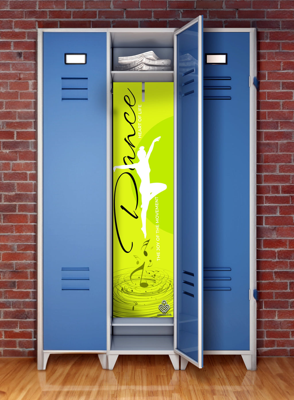 Dance Heart of Life — Dance Locker Mural | Locker Love