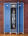 I Never Lose Motivational Locker Mural — Nelson Mandela Quote